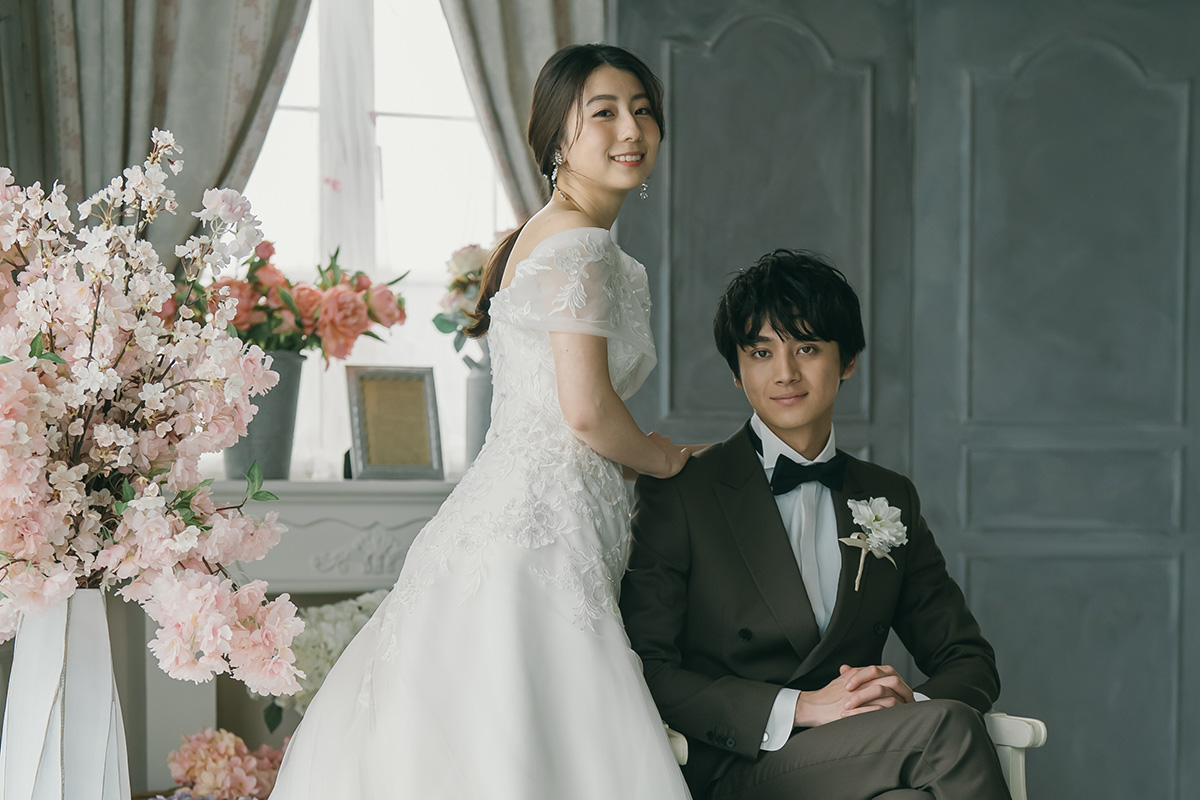 世界観あふれるスタジオでフォトジェニックな撮影が◎