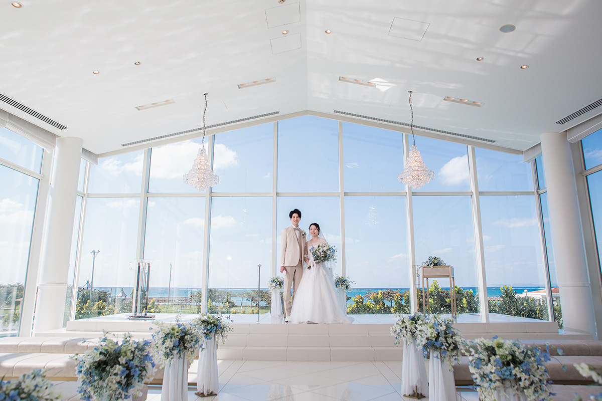 小さな結婚式 沖縄サザンビーチスタジオ