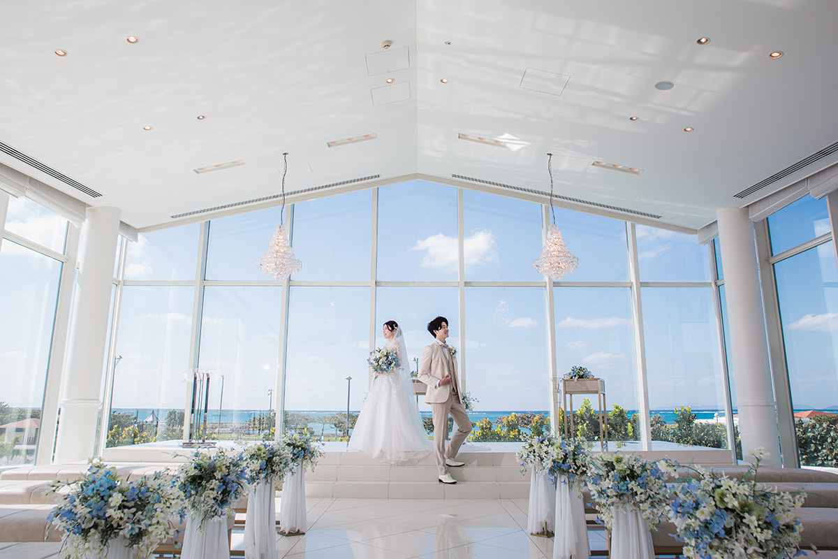 小さな結婚式 沖縄サザンビーチスタジオ