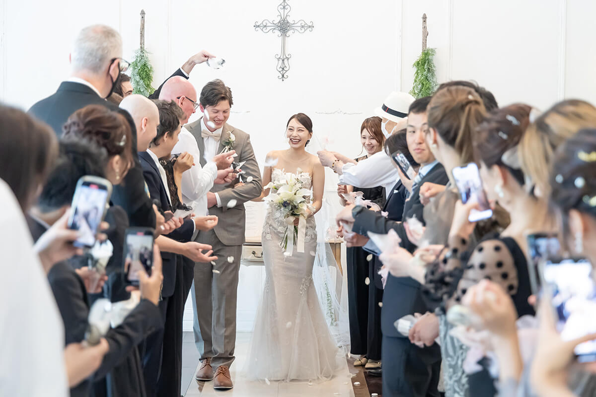 フラワーシャワー