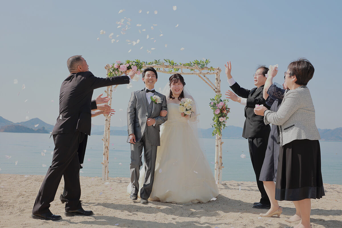 フラワーシャワー