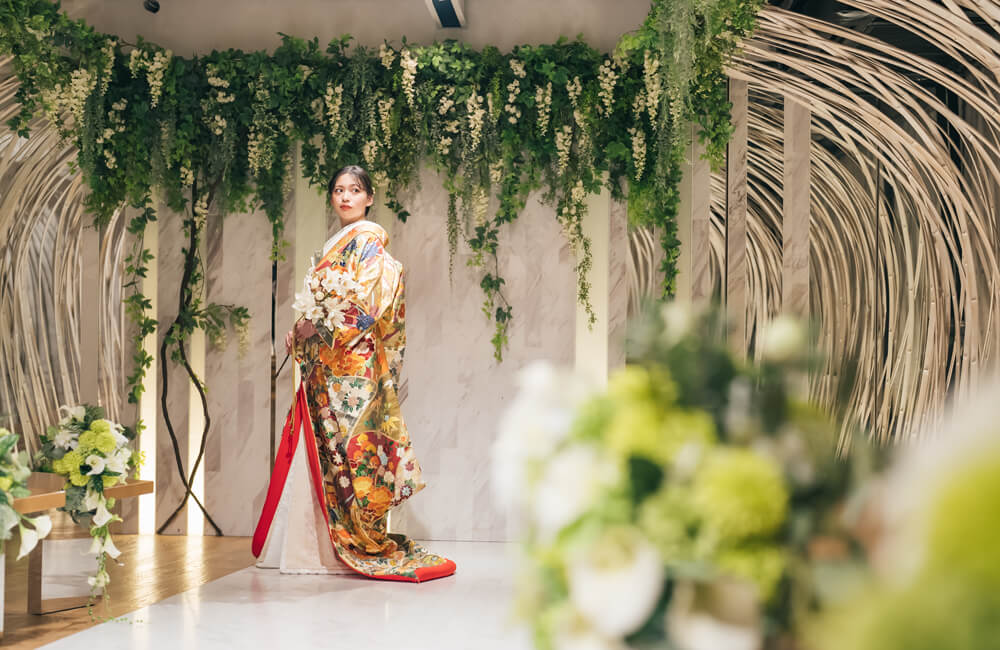 和装結婚式も叶う