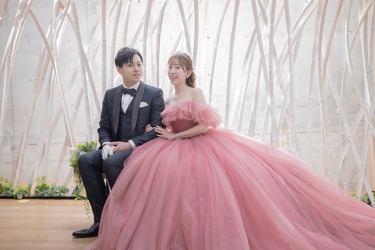 おふたりらしい撮影も◎