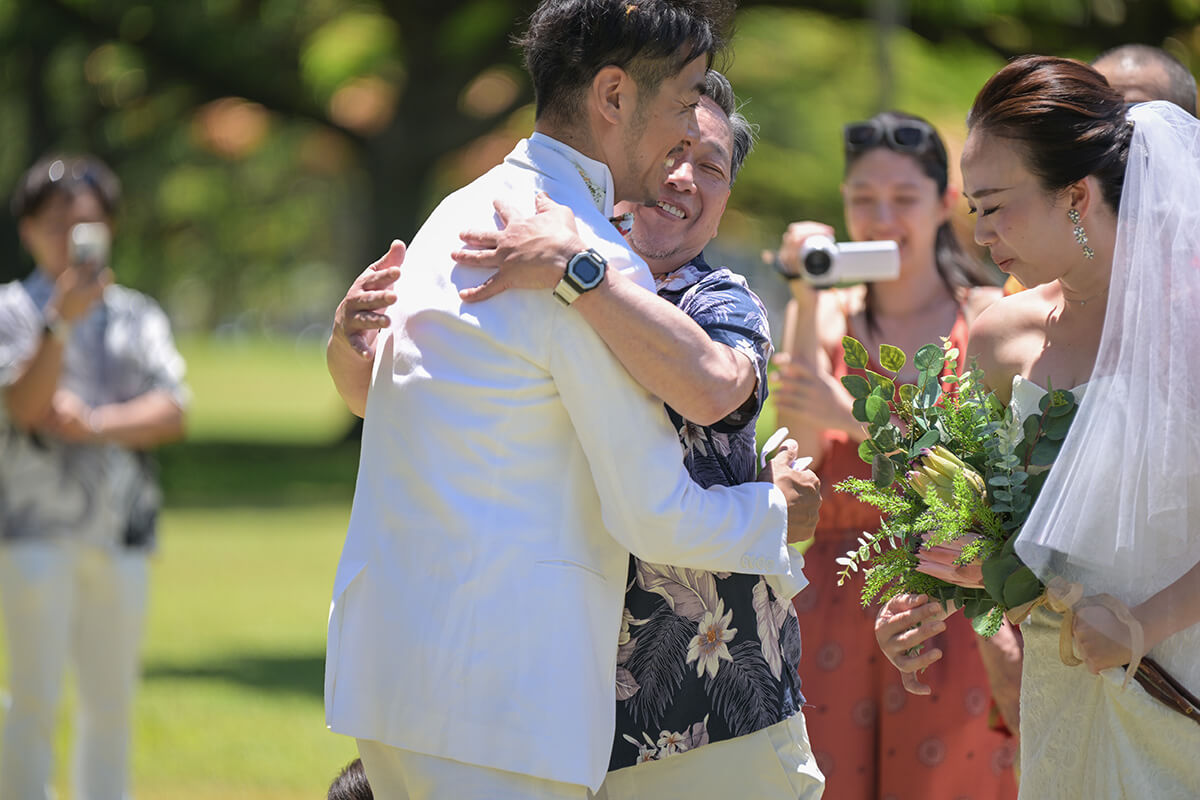 ハワイウェディング（マジックアイランドガーデン）