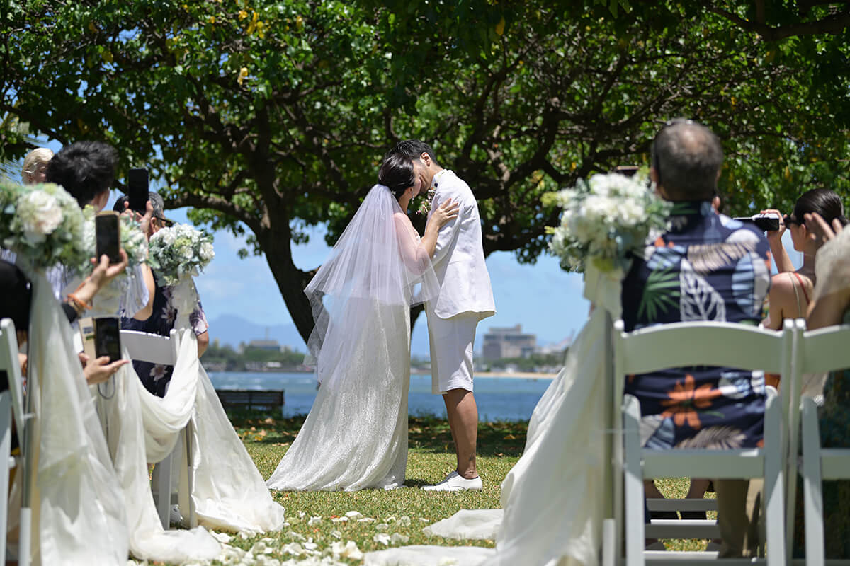 ハワイウェディング（マジックアイランドガーデン）