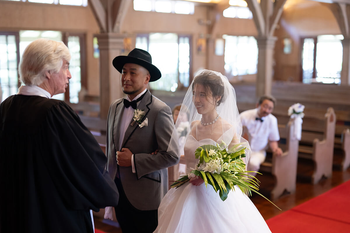 ハワイウェディング（セントクレメンツ教会）