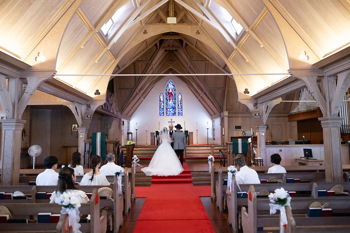 ハワイウェディング（セントクレメンツ教会）