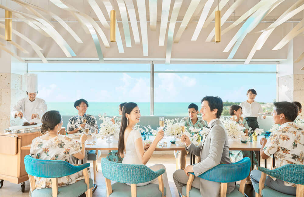 家族でパーティ