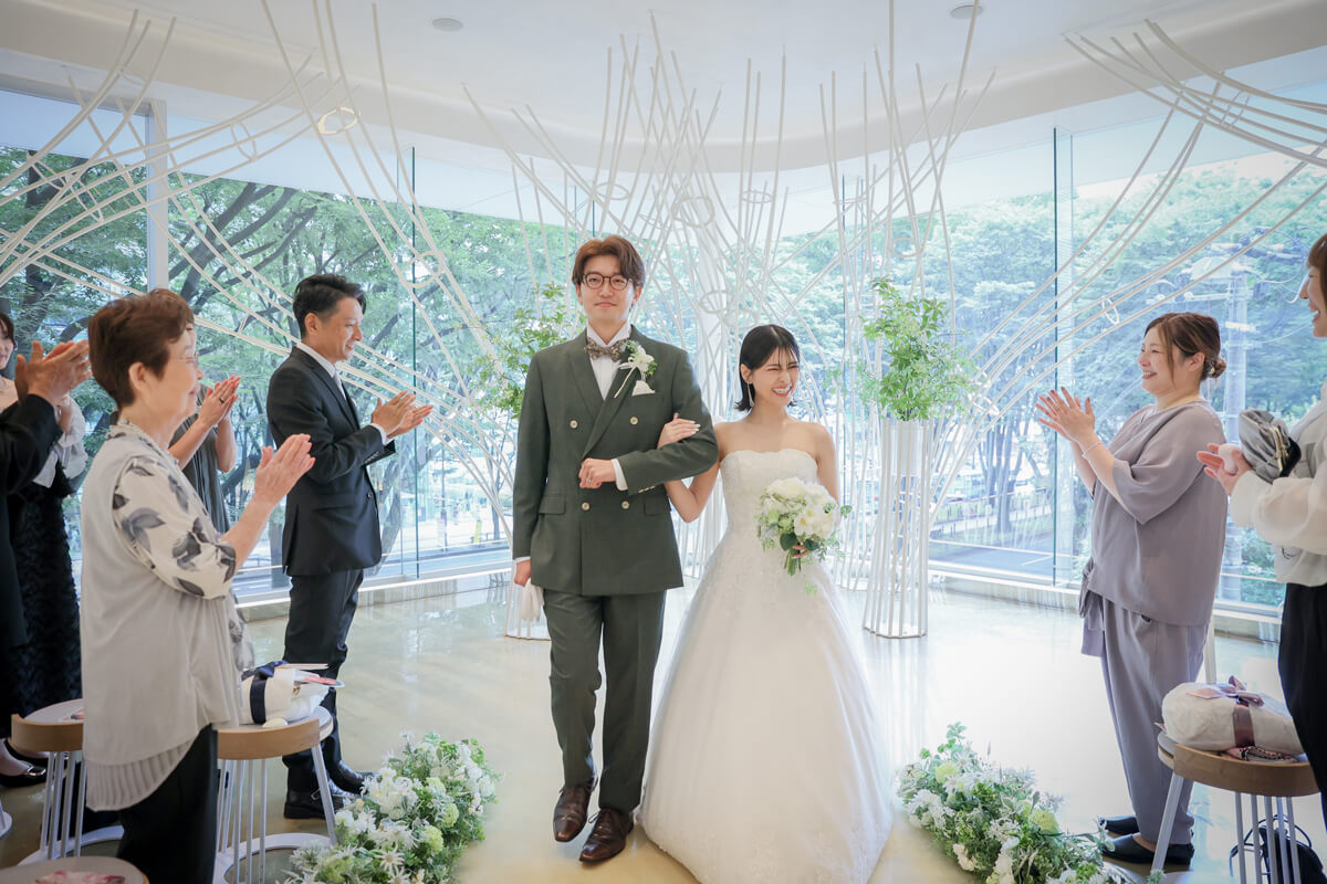 退場シーン