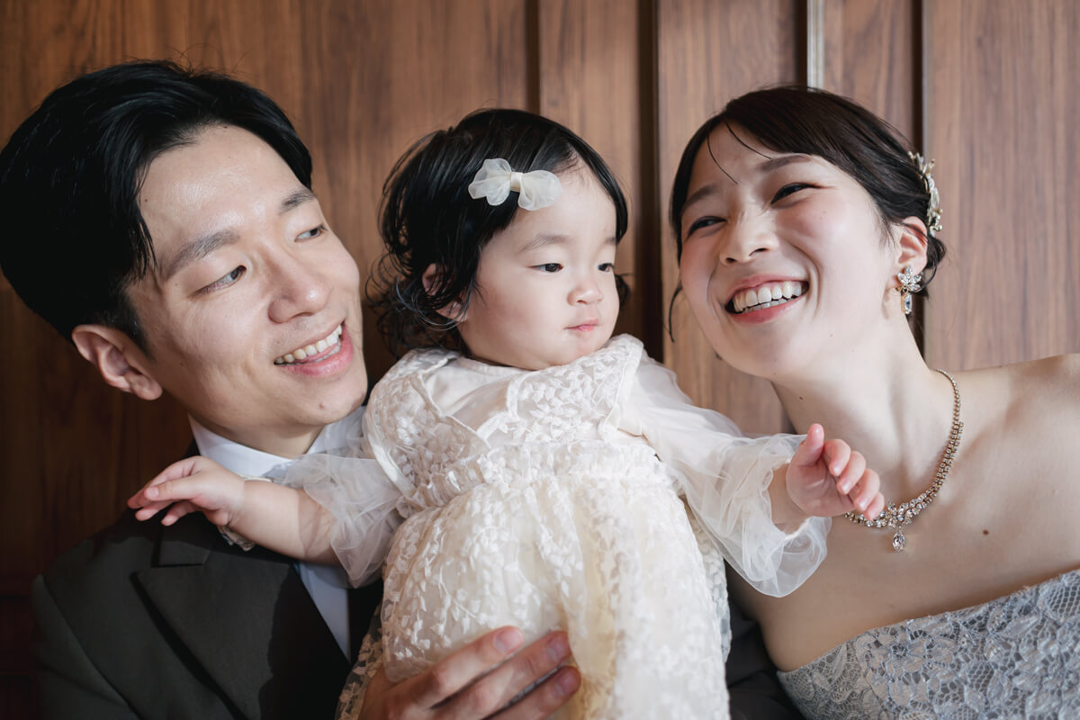 お子様も参加できるアットホームな結婚式