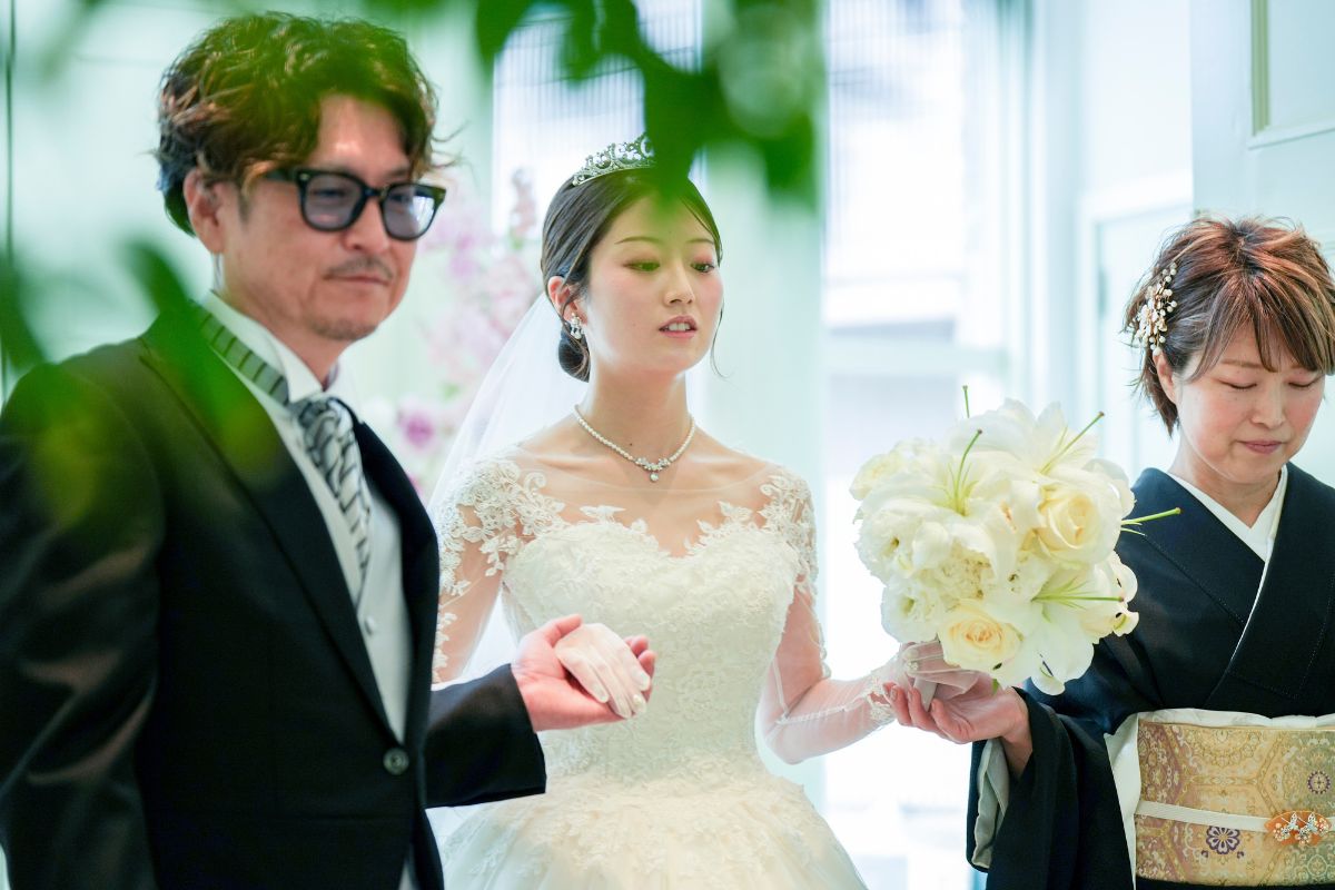 新婦入場（チャペル）