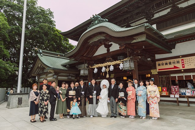 伊豫豆比古命神社 椿祷殿（椿神社）集合写真