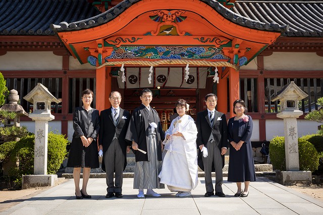 伊佐爾波神社　挙式前スナップ撮影