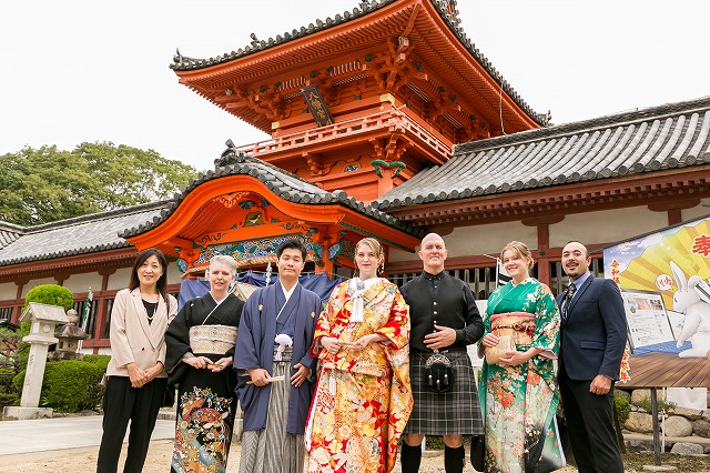 伊佐爾波神社　挙式前スナップ撮影