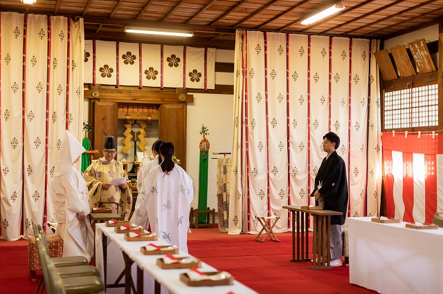 愛媛縣護國神社　挙式