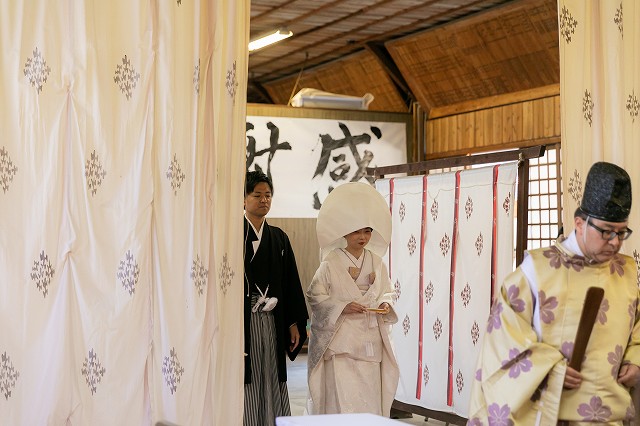 愛媛縣護國神社　挙式