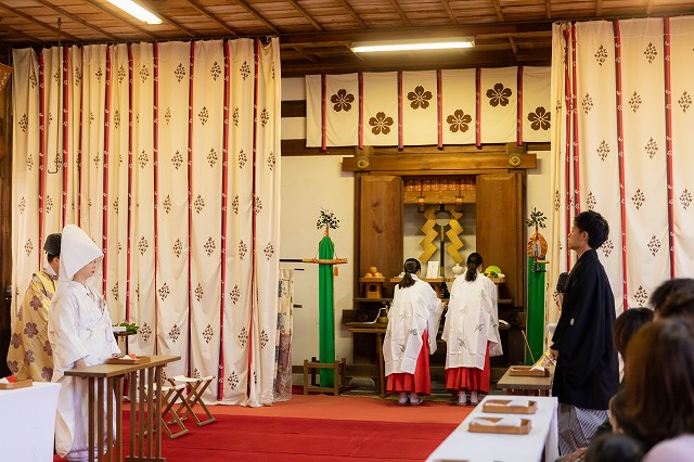 愛媛縣護國神社　挙式