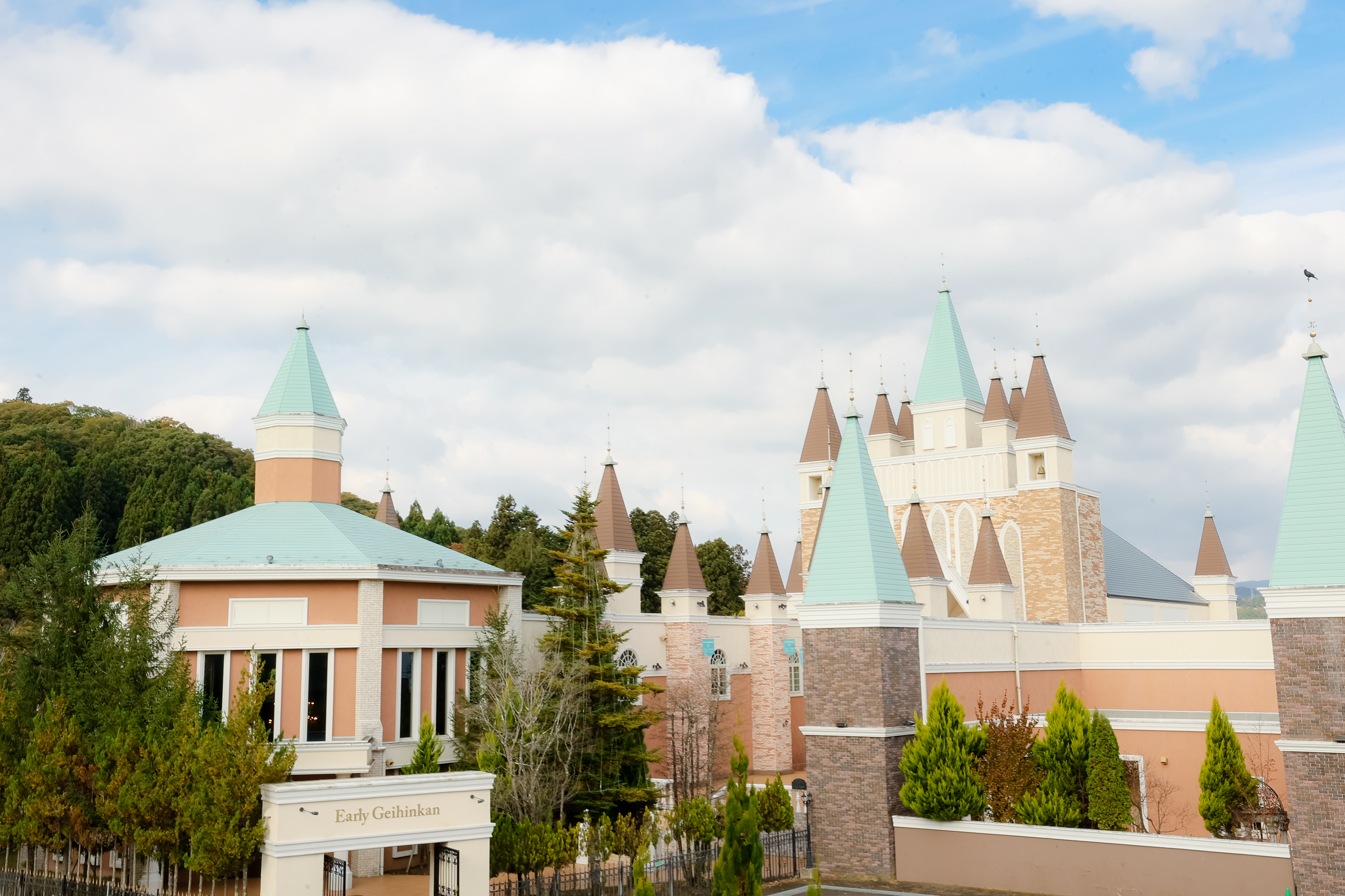 お城ような建物