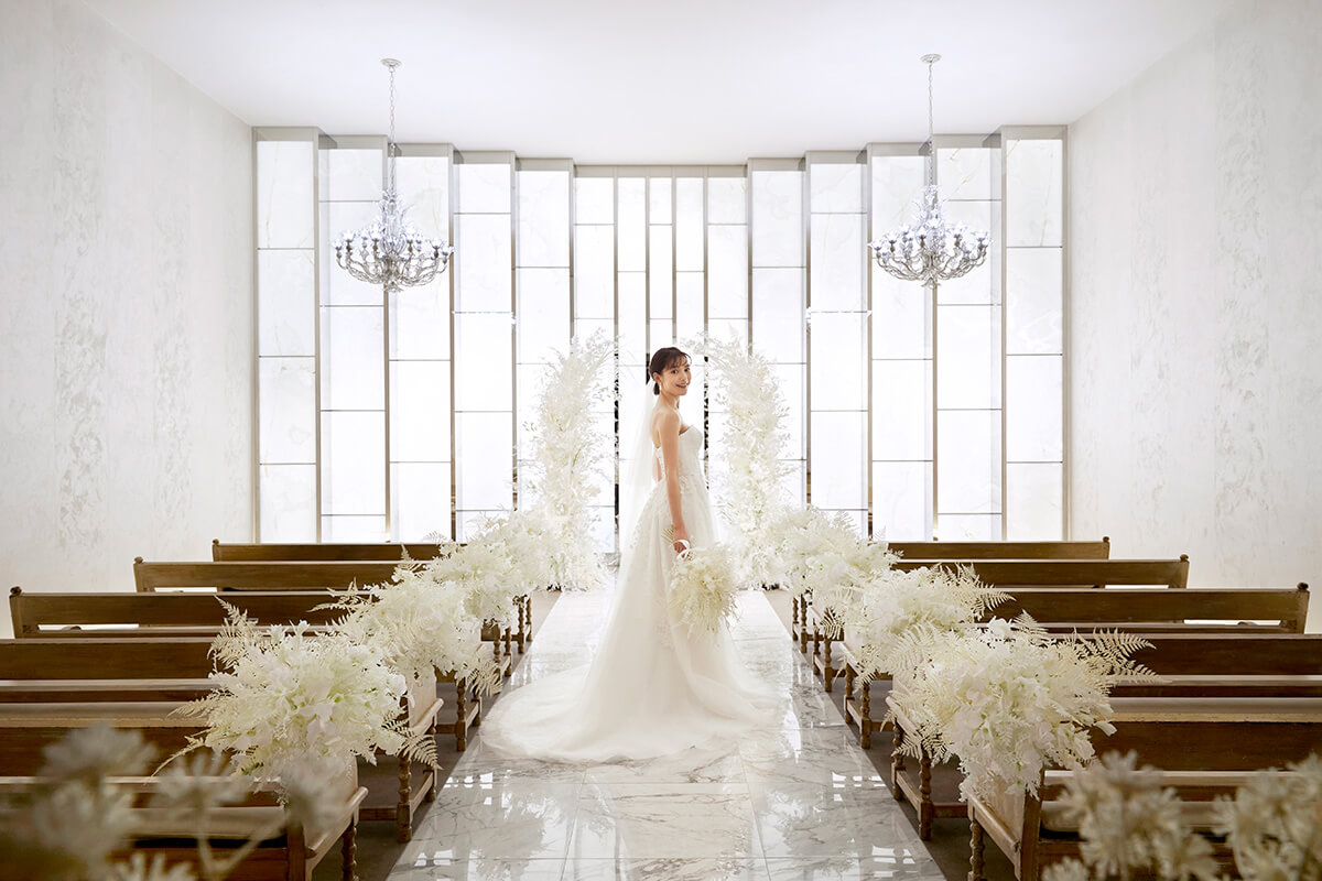 小さな結婚式 大阪ハービスENTチャペル