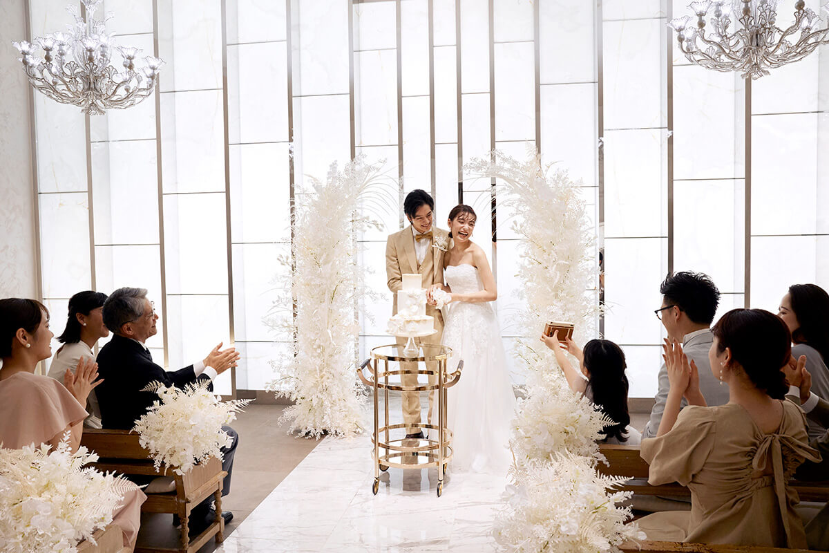 小さな結婚式 大阪ハービスENTチャペル