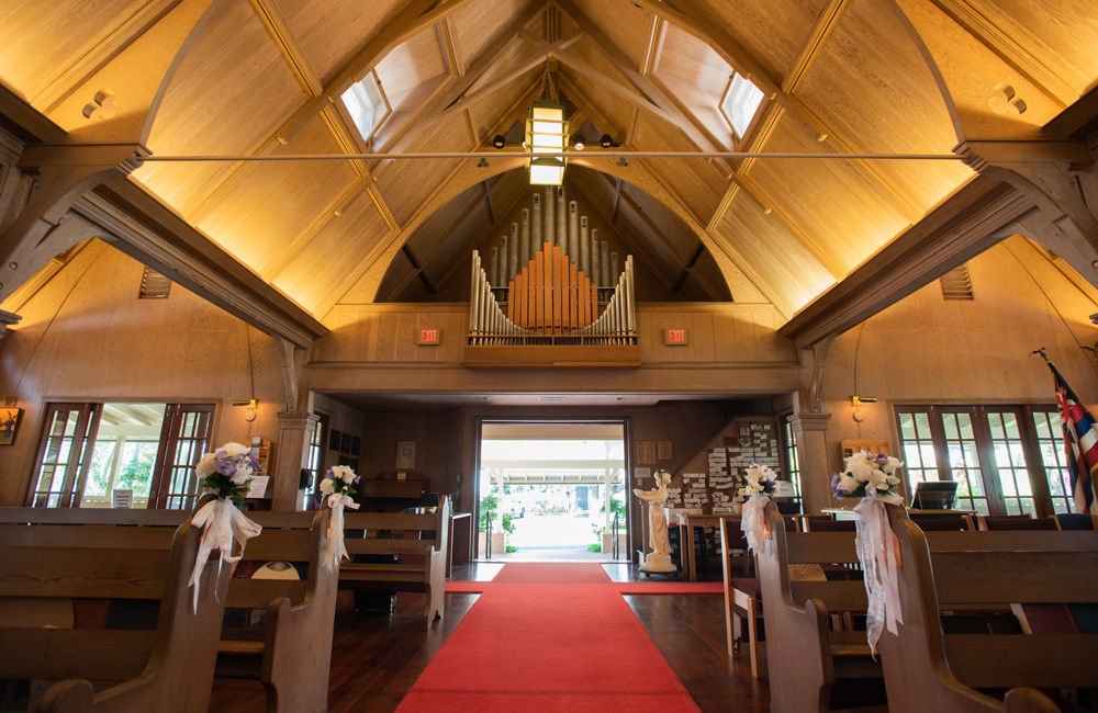 ハワイウェディング（セントクレメンツ教会）