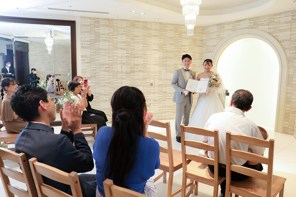 小さな結婚式 横浜チャペル