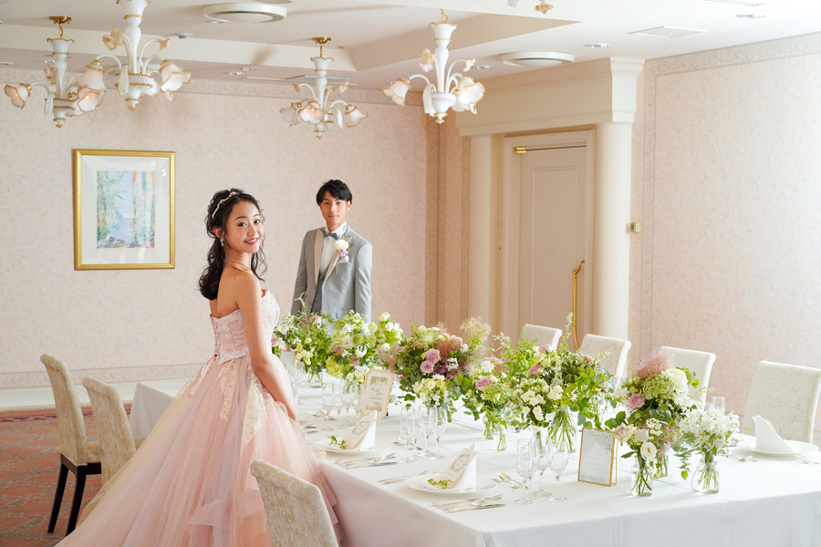 挙式＋6名会食プラン(パルミエチャペル)