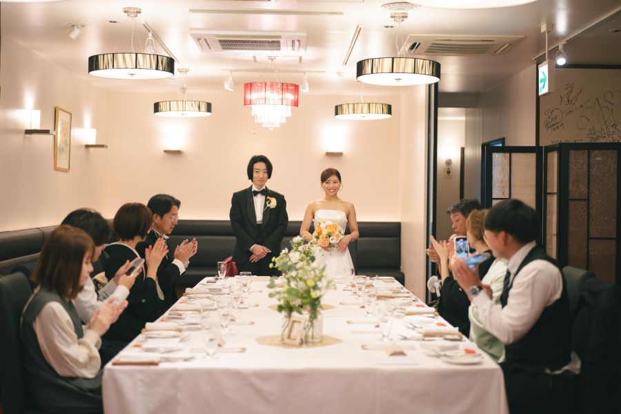 少人数挙式＋会食10名様プラン