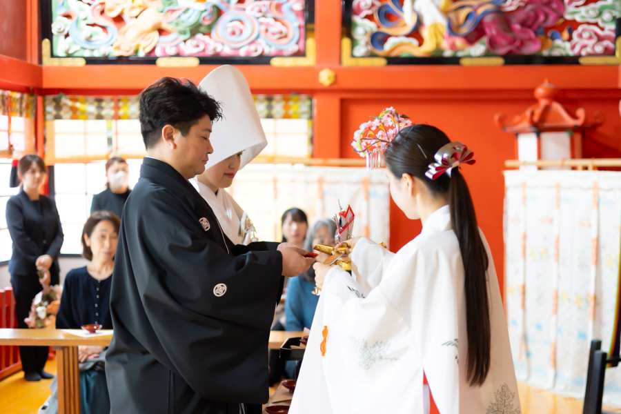 神社挙式＋スナップ撮影プラン