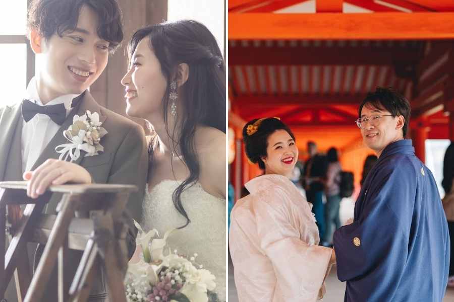 神社挙式＋洋装前撮りプラン