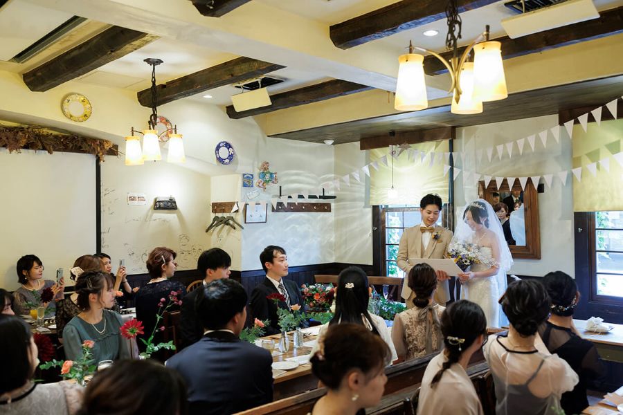 少人数挙式＋食事会30名様プラン