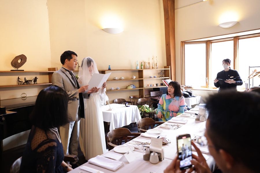 少人数挙式＋食事会30名様プラン