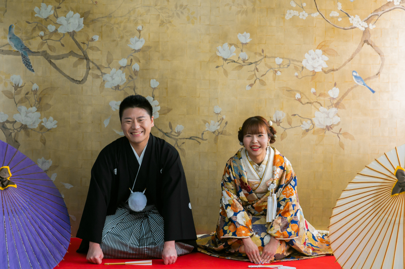 【和装前撮り１カット】少人数挙式＋食事会6名様プラン