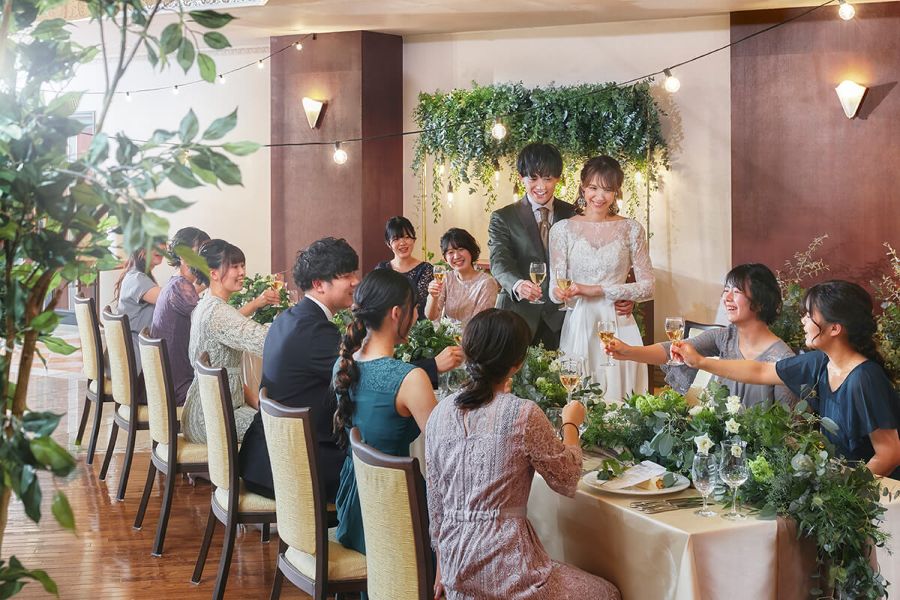 少人数挙式＋食事会30名様プラン