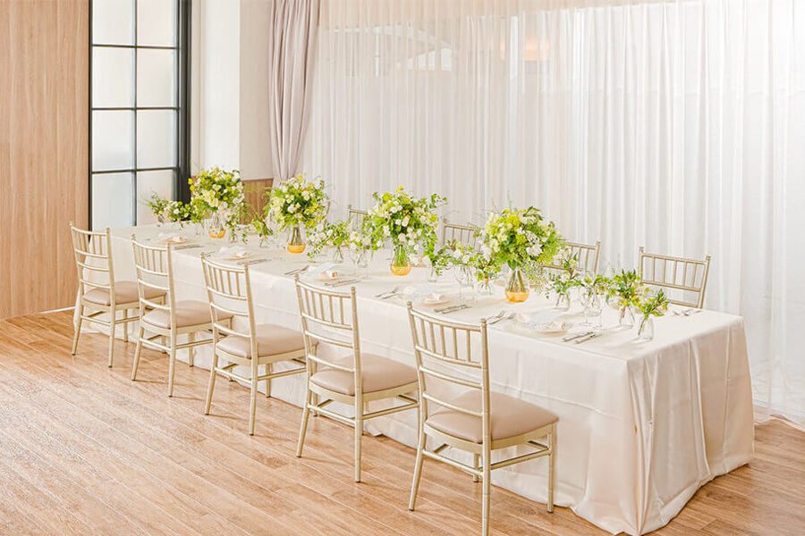 少人数挙式＋きちんとおもてなしフルコース会食6名様プラン