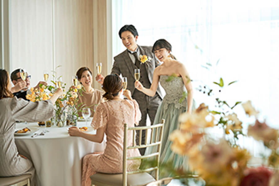 【おひろめ会食】挙式はせずに会食+おひろめ演出だけ♫20名PLAN