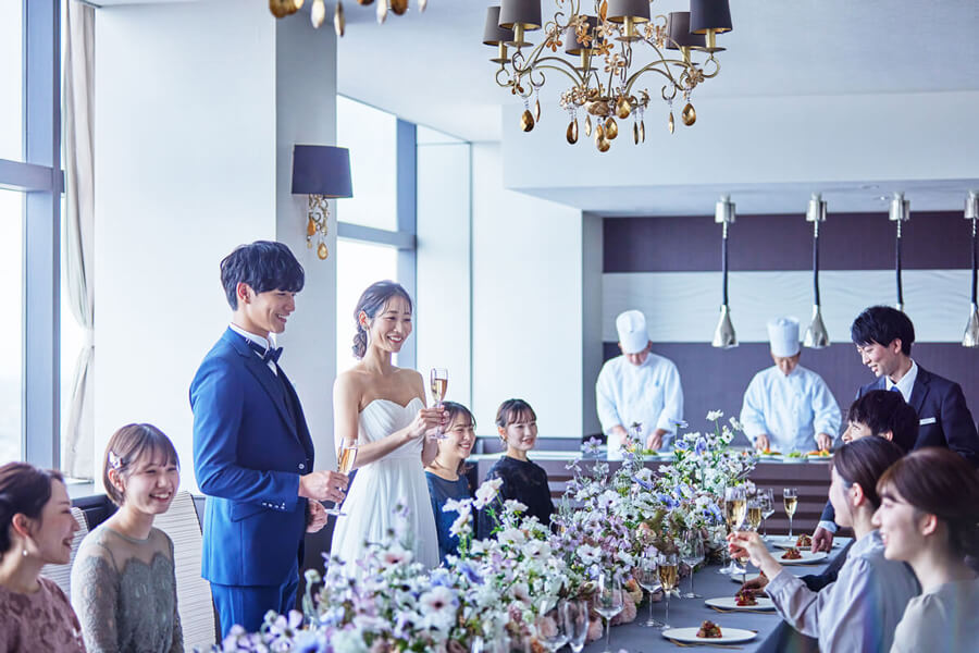 少人数挙式＋会食10名プラン