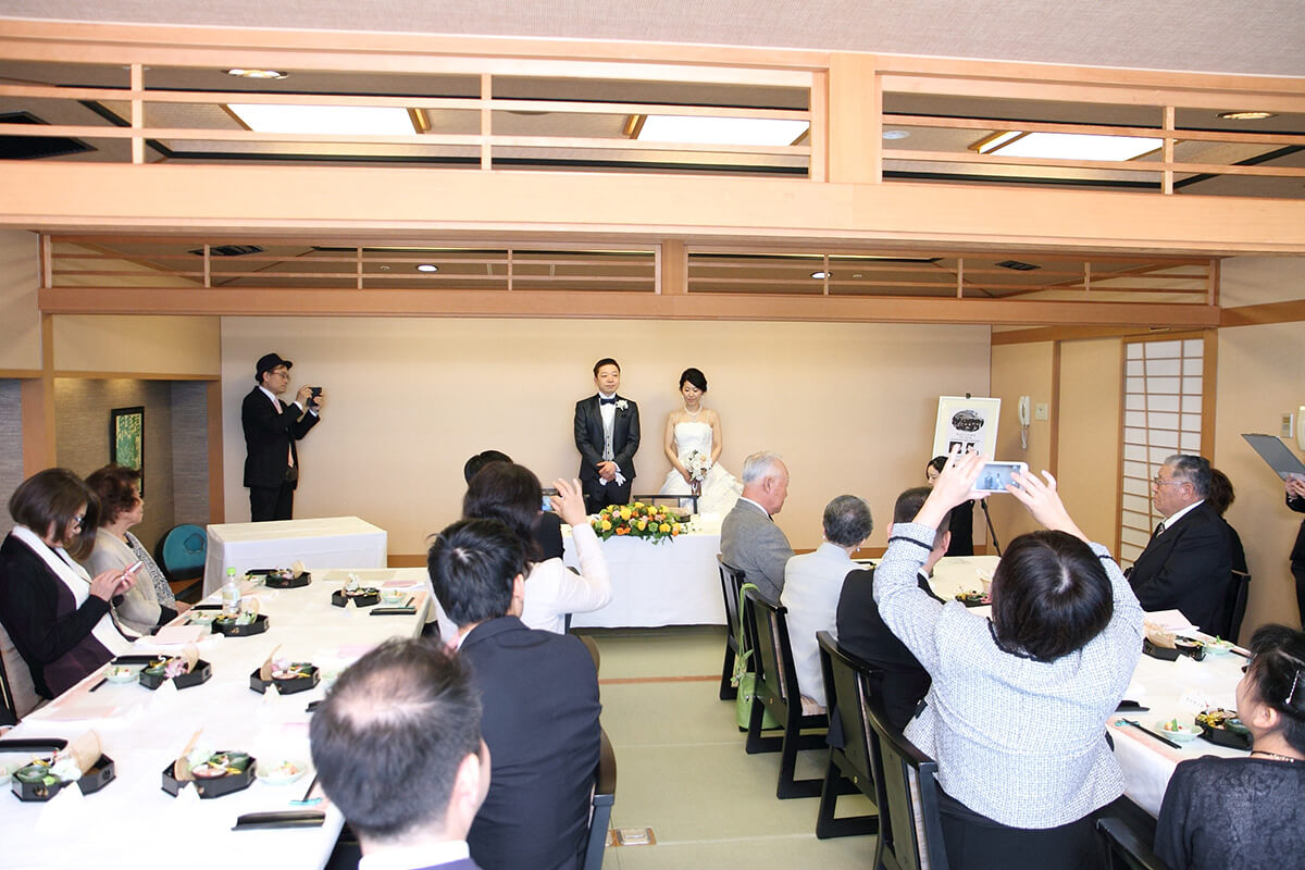 少人数挙式＋会食6名様プラン