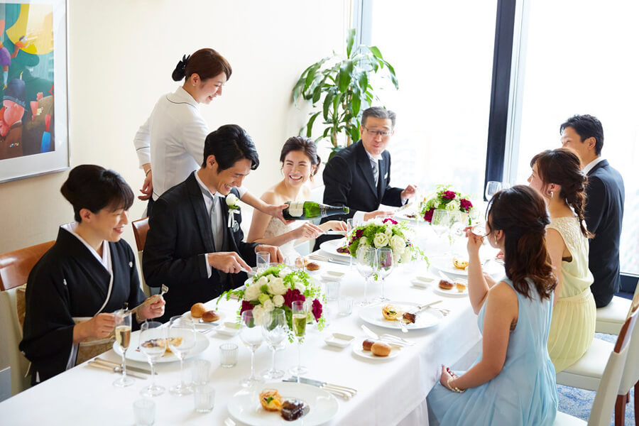 挙式+会食6名様プラン