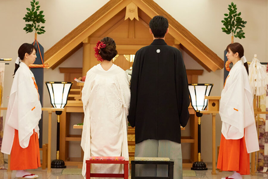 神殿少人数挙式プラン