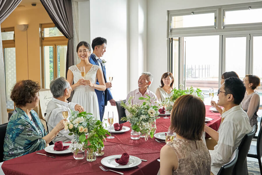 少人数挙式＋食事会（10名様）プラン