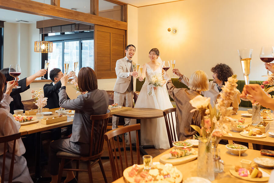 少人数挙式＋会食（10名様）