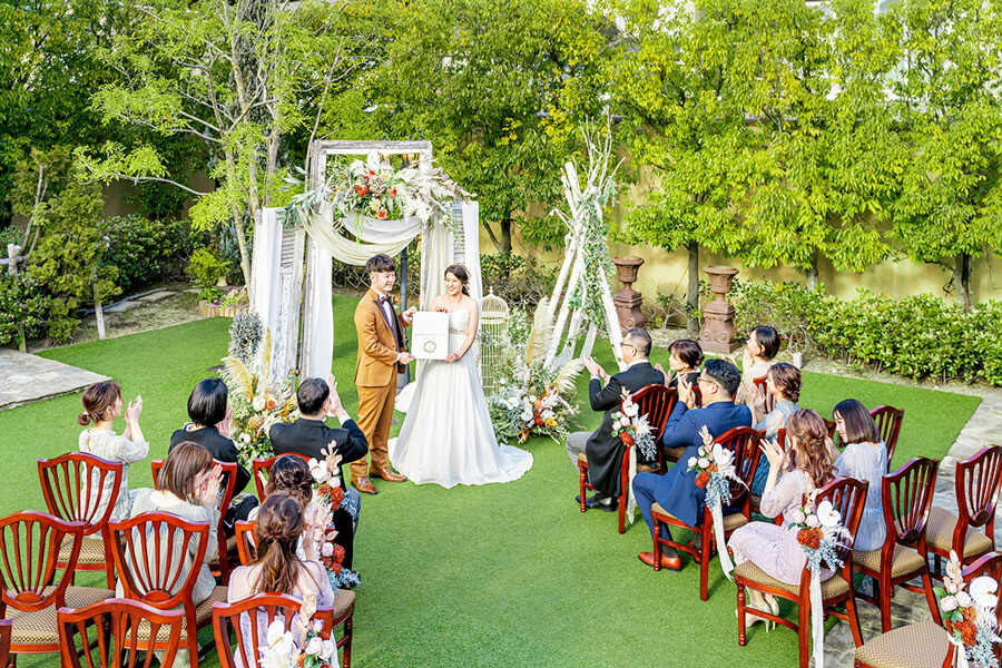 少人数挙式＋パーティ6名様プラン