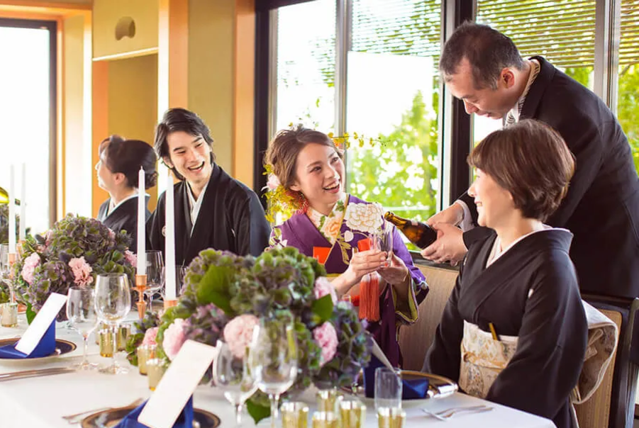 【桜坂観山荘にて】2026年6月末までの挙式+10名会食PLAN（47,500  OFF対応）