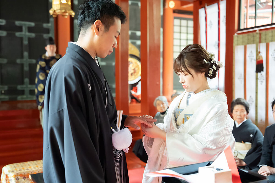 日光二荒山神社の結婚式＋会食6名様