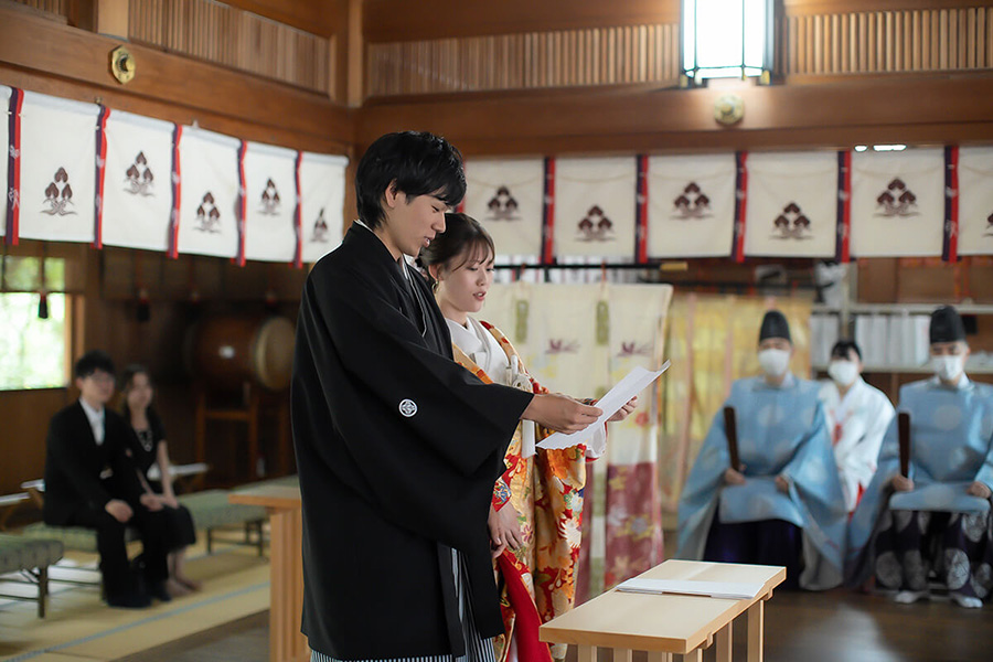 大野湊神社の結婚式＋写真撮影