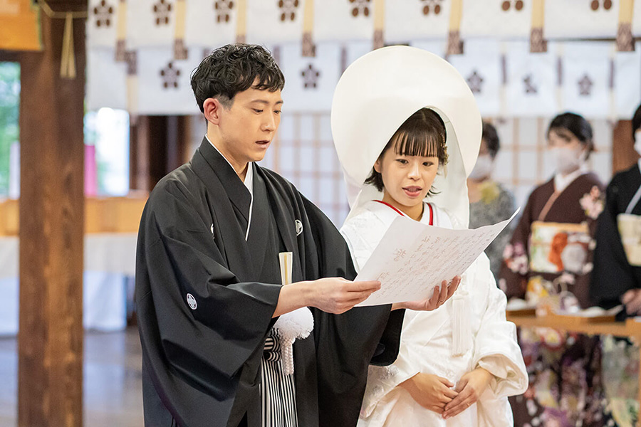 尾山神社の結婚式＋写真撮影