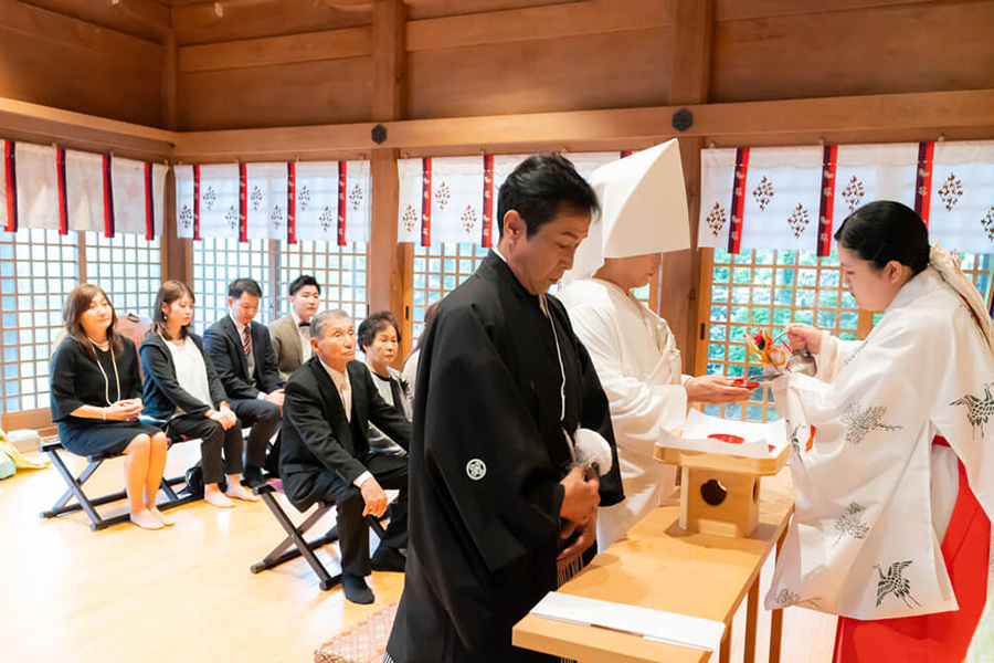 宝満宮 竈門神社の結婚式