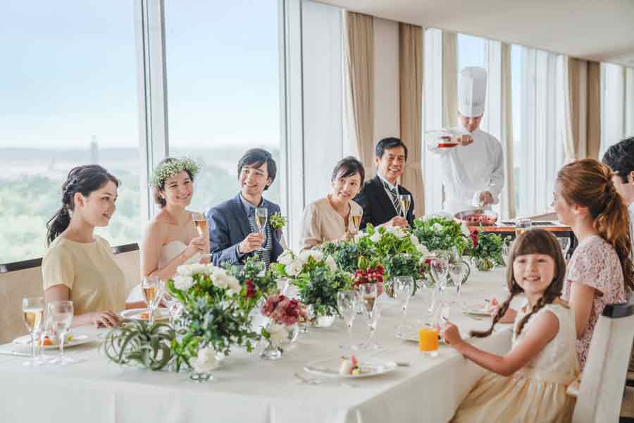 香取神社の結婚式＋会食6名様