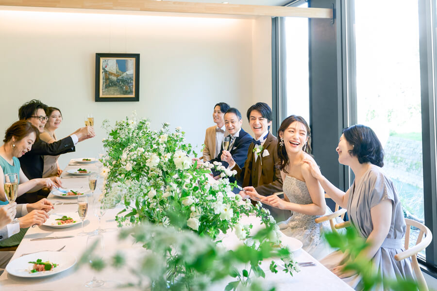 挙式オールセットプラン＋カジュアル会食6名様プラン